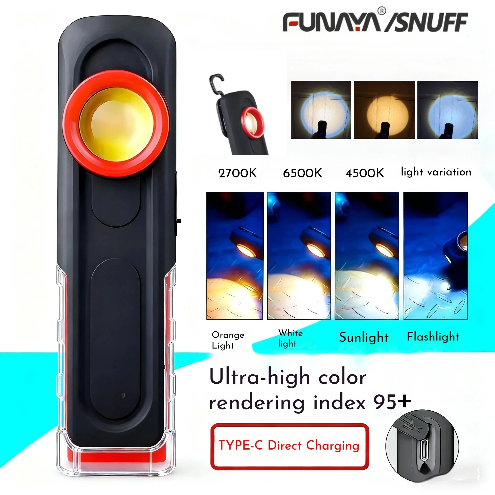 Tool Workshop - FUNAYA Portable Flashlight Car Detailing Tools