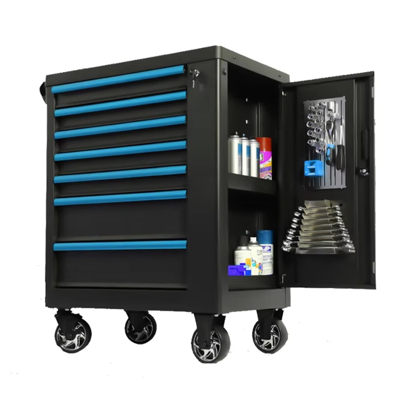 Durable Blue Iron Tool Cabinet - Workshop Tools Cabinet avaliação e preço