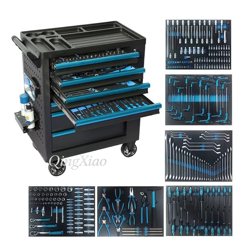 Durable Blue Iron Tool Cabinet - Workshop Tools Cabinet avaliação e preço