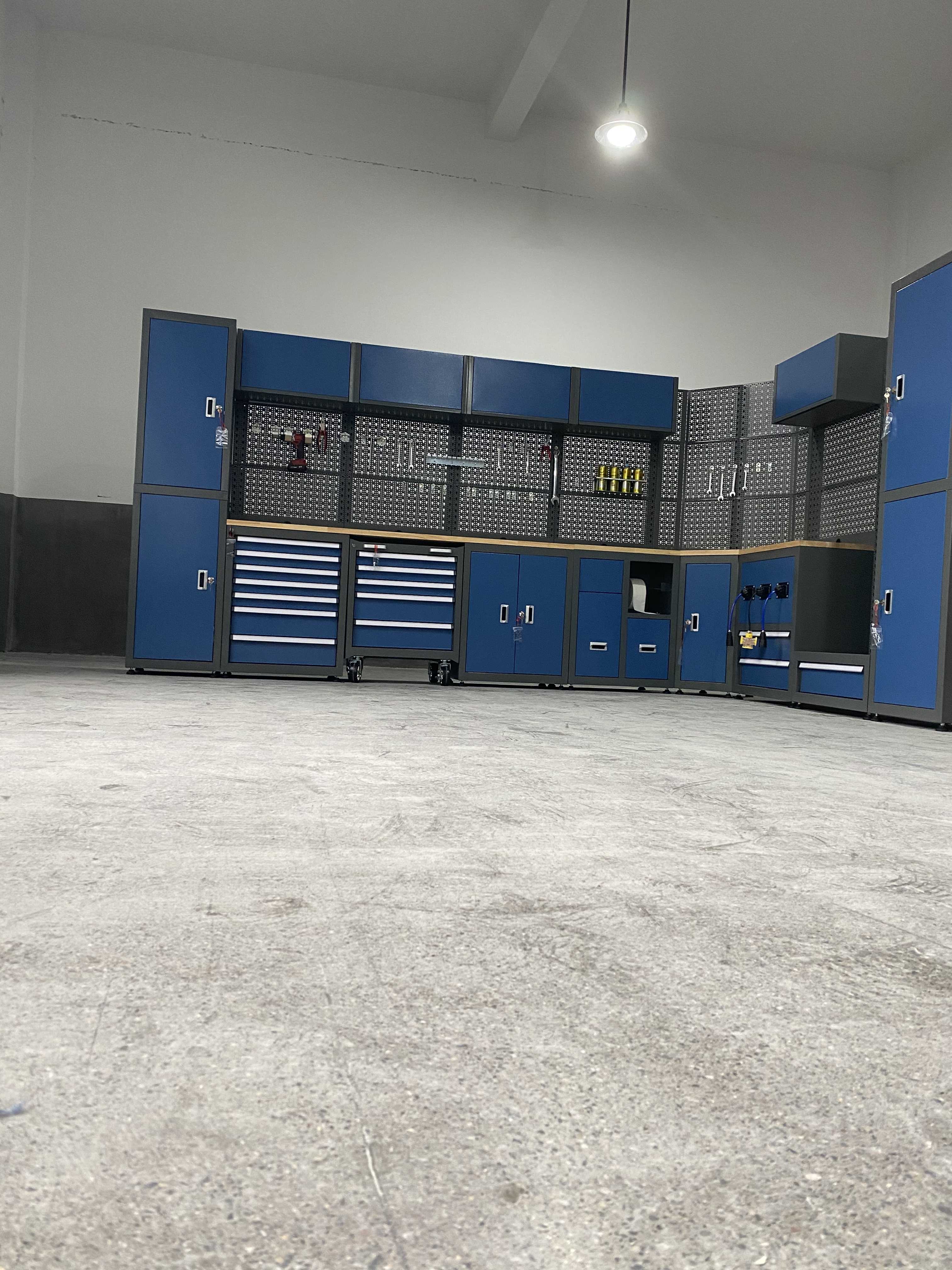 9 Units Combination Workbench  - Workshop Tools Cabinet avaliação e preço