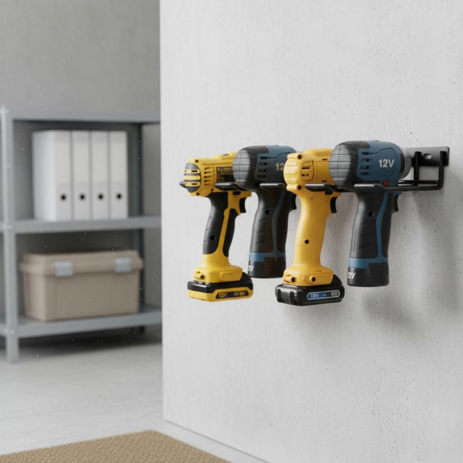Wall Mount Drill Holder Easy I - Tool Workshop avaliação e preço