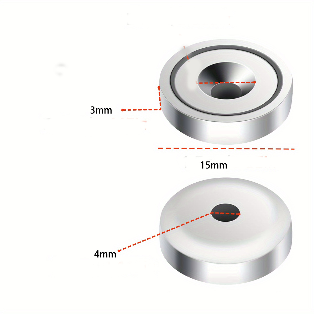 5/10/20pcs magnet 15x3mm with  - Workshop Tools Center avaliação e preço