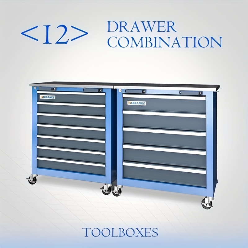 5-Drawer/7-Drawer/12-drawers R - Workshop Tools Cabinet avaliação e preço