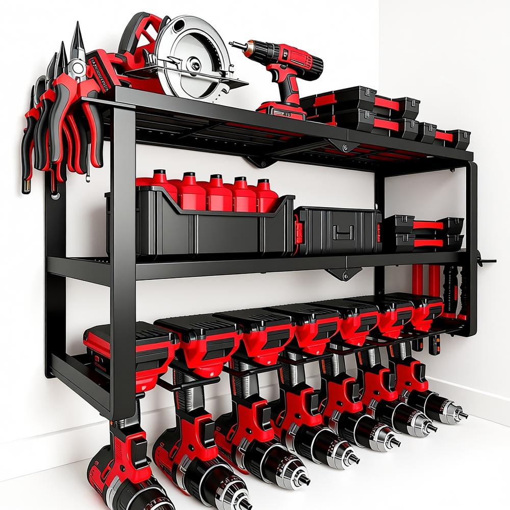 150Lbs 3 Layer Metal Tool Stor - Tools For Garage Workshop avaliação e preço
