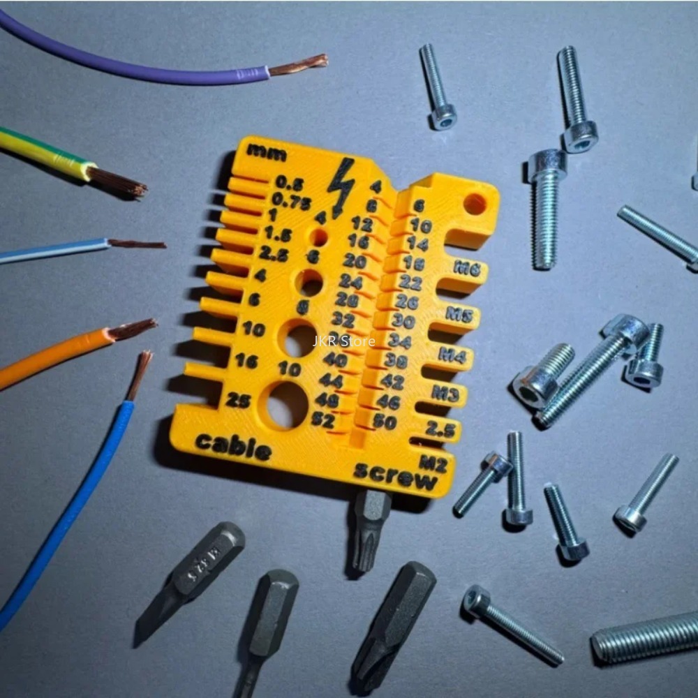 Double Sided Wire Gauge Screw  - Tools Use In The Workshop avaliação e preço