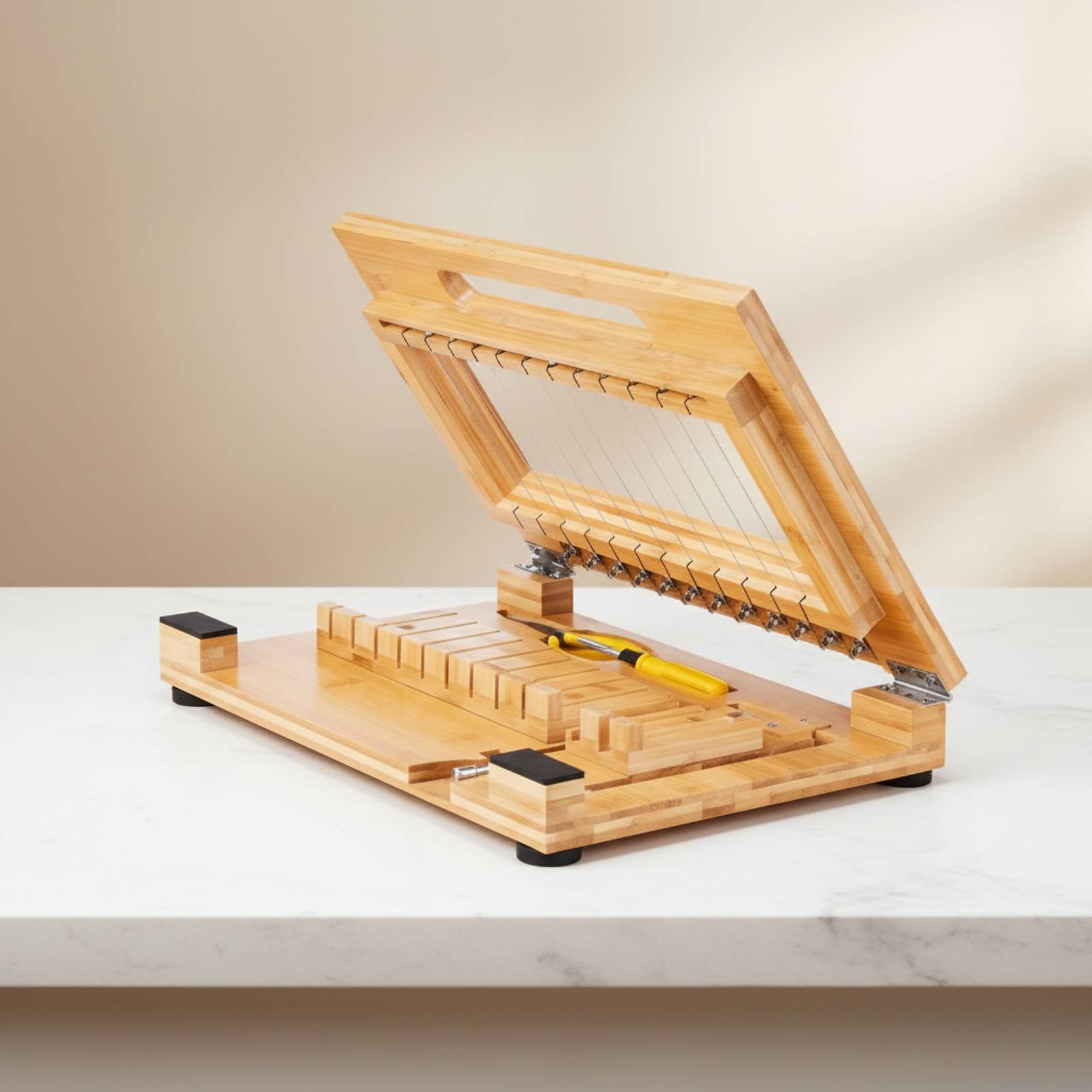Bamboo Soap Cutter 2-in-1 Desi - Tool Workshop avaliação e preço