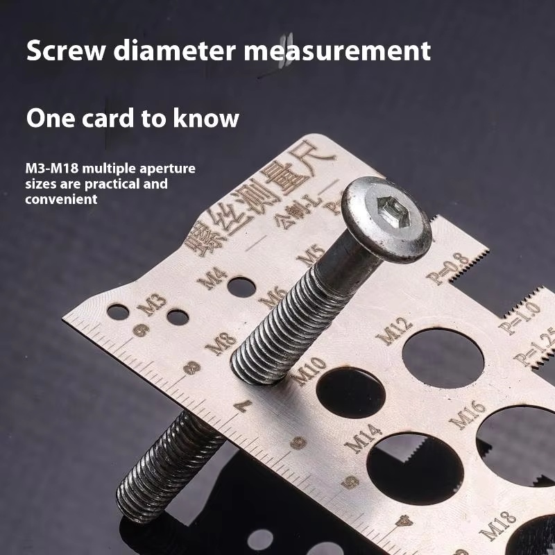 NEW Metric Screw Thread Pitch  - Tools Use In The Workshop avaliação e preço