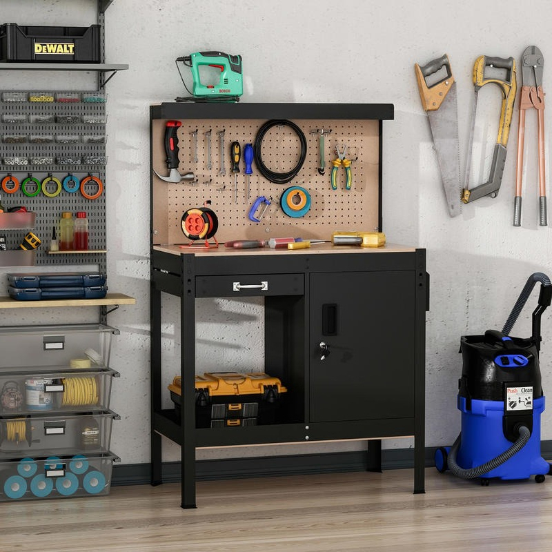 Multipurpose Workbench, Worksh - Workshop Tools Cabinet avaliação e preço