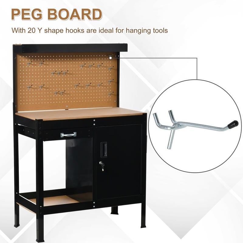 Multipurpose Workbench, Worksh - Workshop Tools Cabinet avaliação e preço