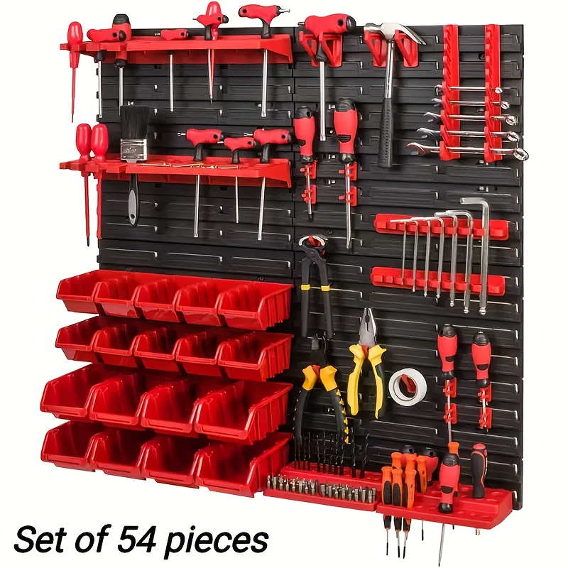54pcs Tool Organizer Rack, Scr - Tools Use In The Workshop avaliação e preço