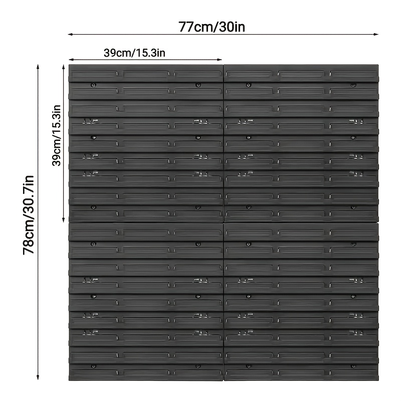 54pcs Tool Organizer Rack, Scr - Tools Use In The Workshop avaliação e preço