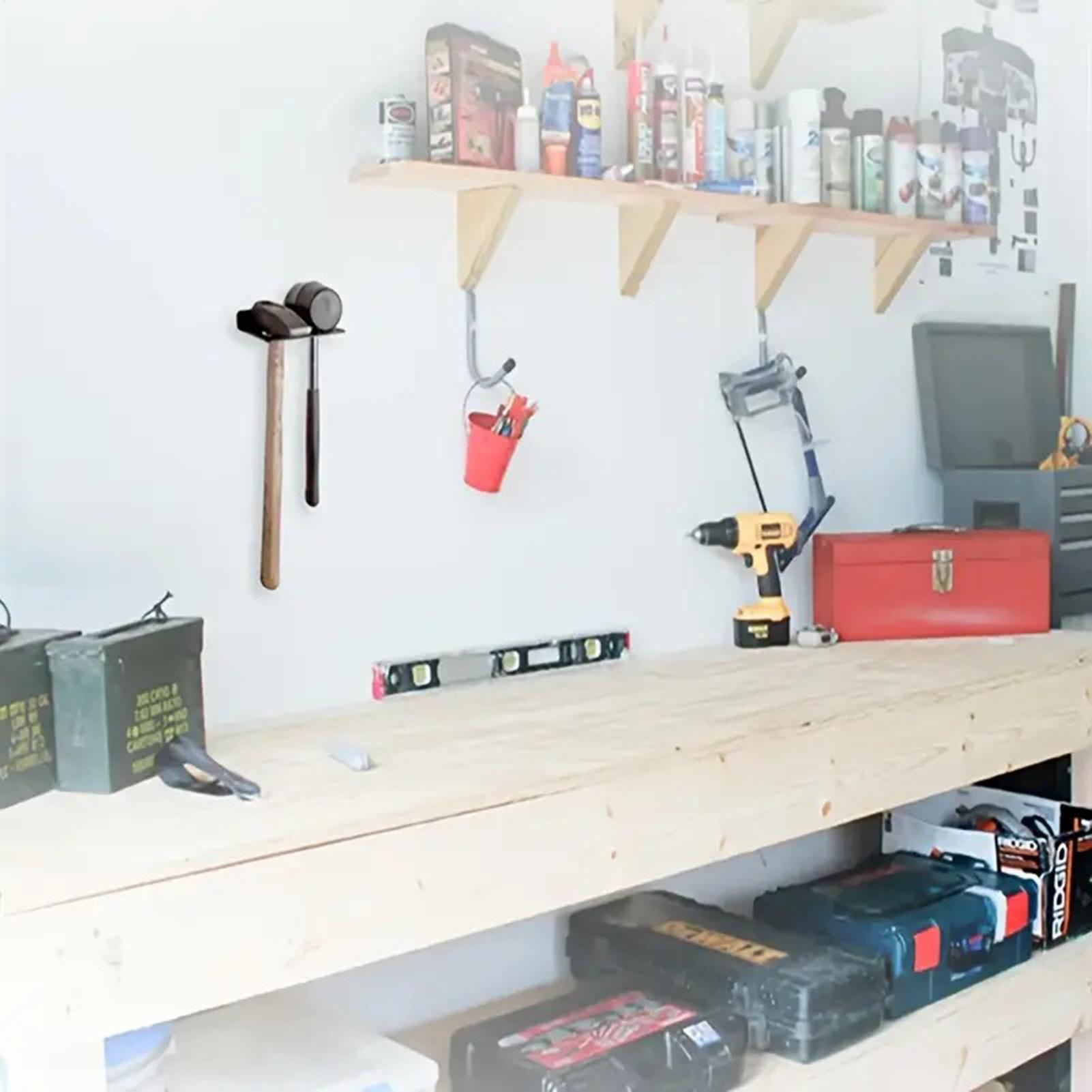 Tool Holder Wall Mount Double  - Workshop Tools Types avaliação e preço