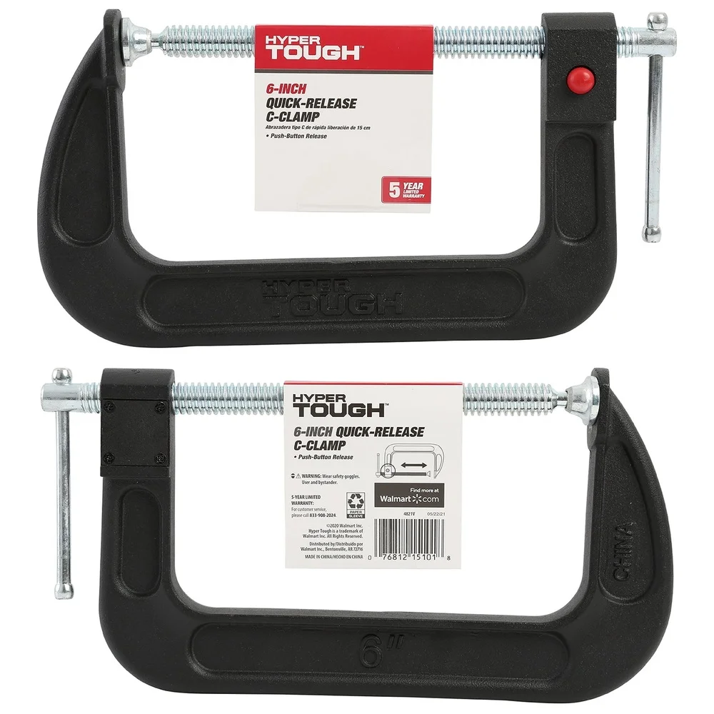 6 Inch Quick Release C Clamp H - Tool Workshop avaliação e preço