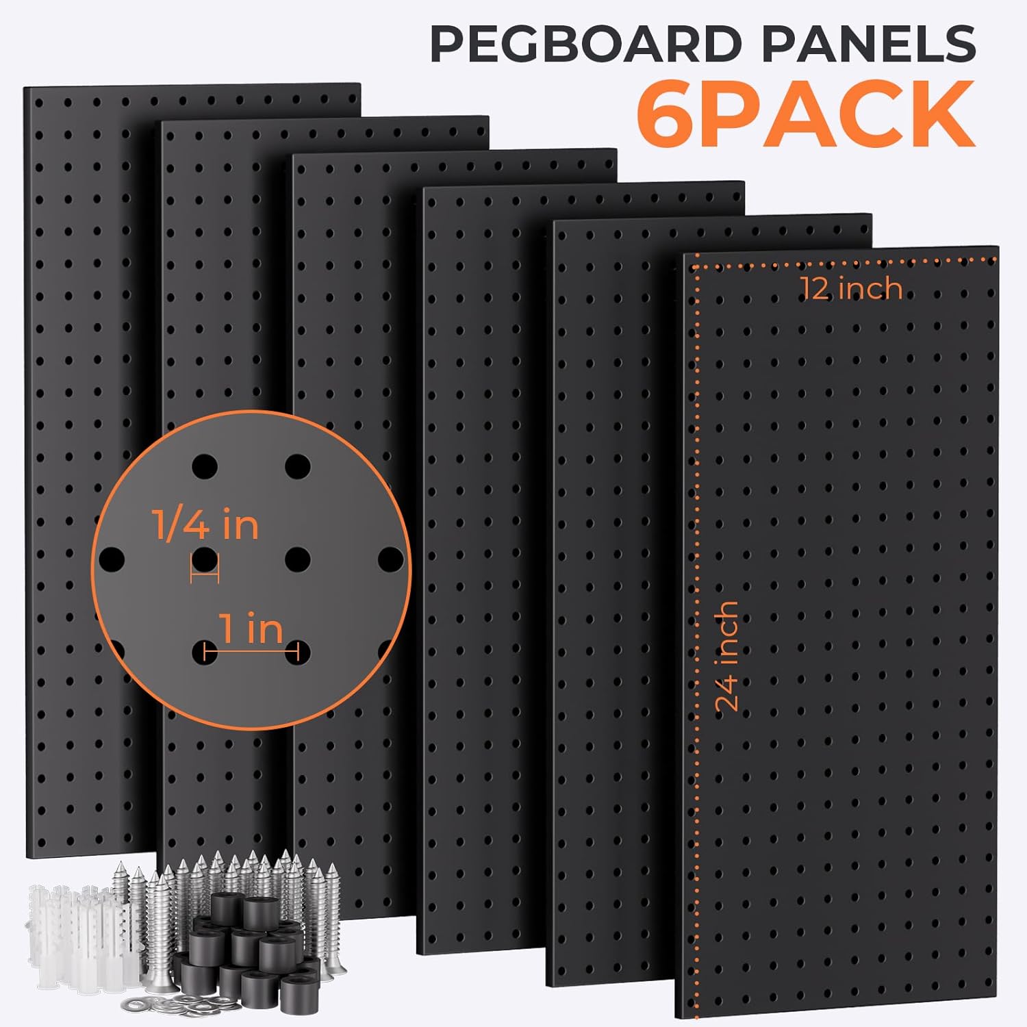 48x36 Inch Metal Pegboard Kit  - Tools For Garage Workshop avaliação e preço