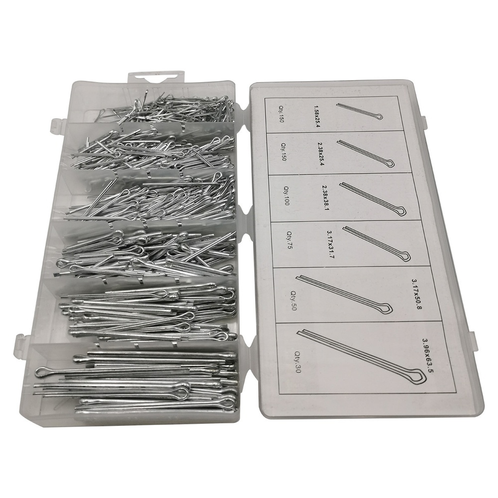 555 Piece R Clip Cotter Pin Co - Workshop Tools Needed avaliação e preço
