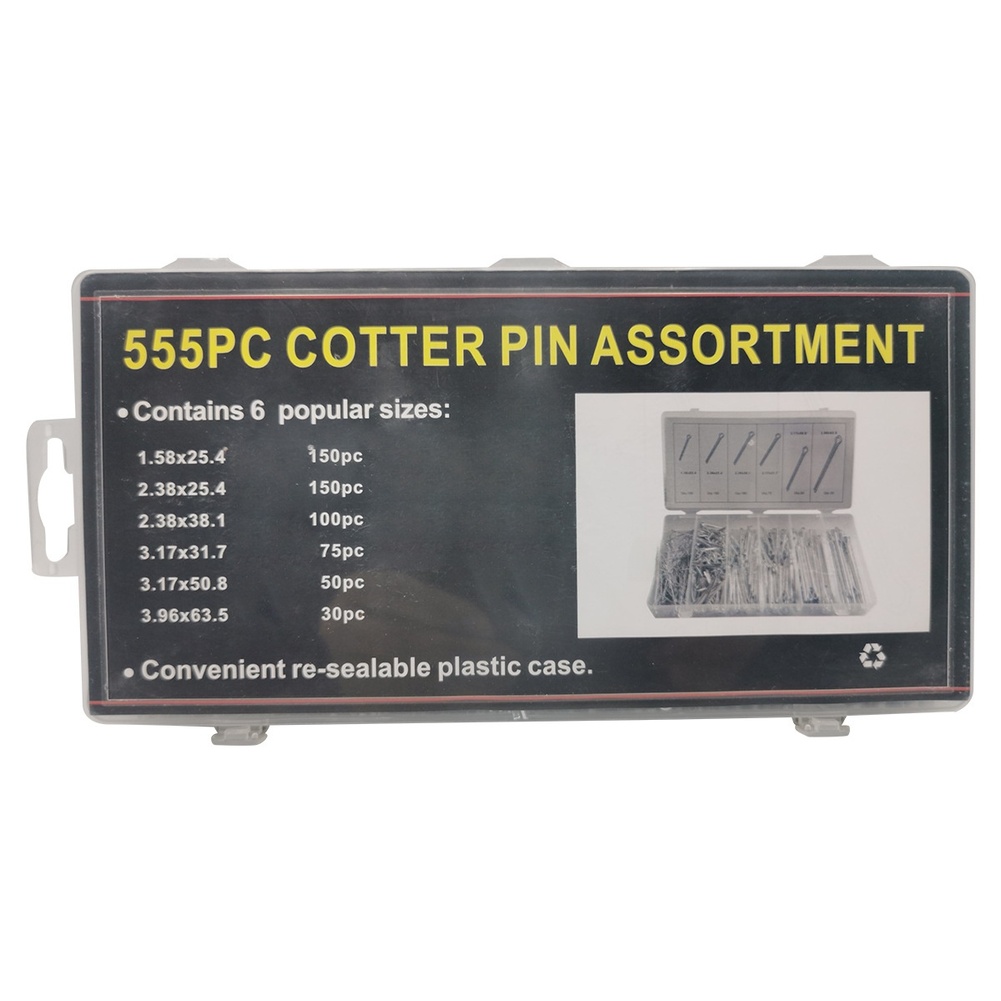 555 Piece R Clip Cotter Pin Co - Workshop Tools Needed avaliação e preço