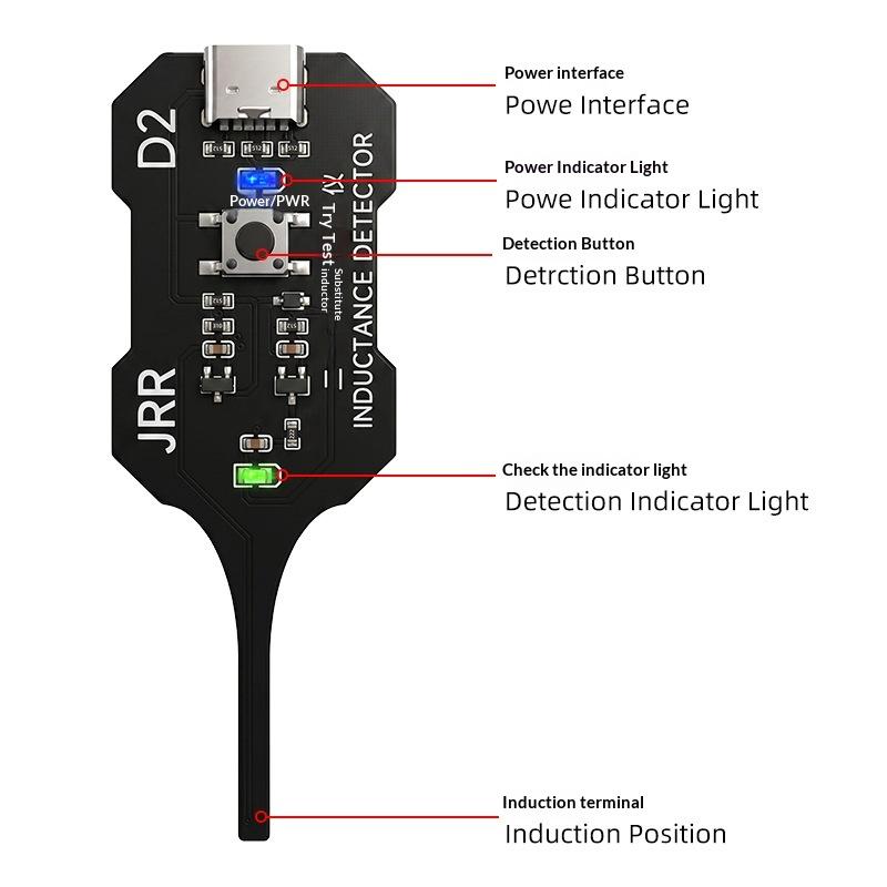 V2.0 Type-C Inductance Tester  - Workshop Tools Types avaliação e preço