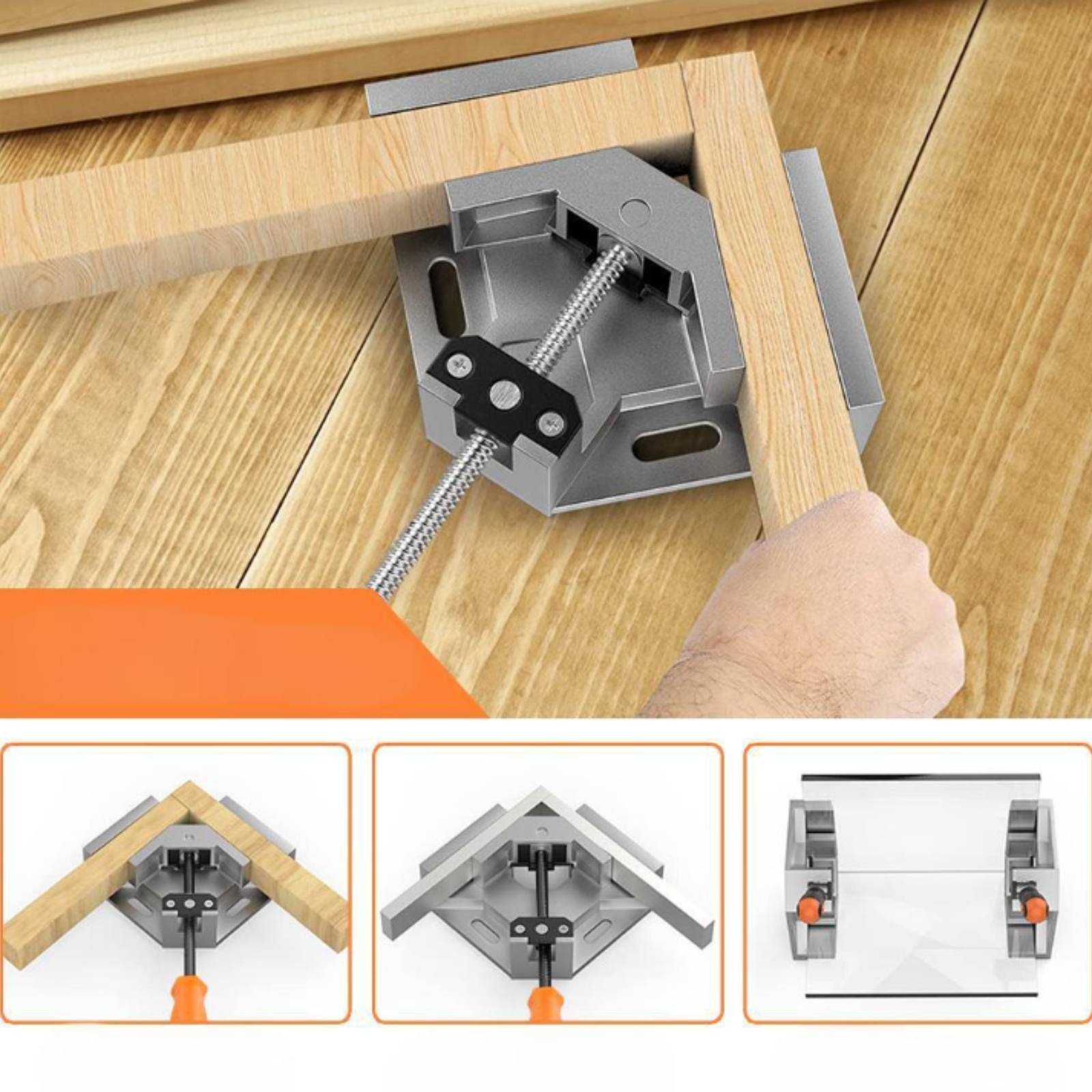 Single Handle Corner Clamp Stu - Workshop Tools Pictures avaliação e preço