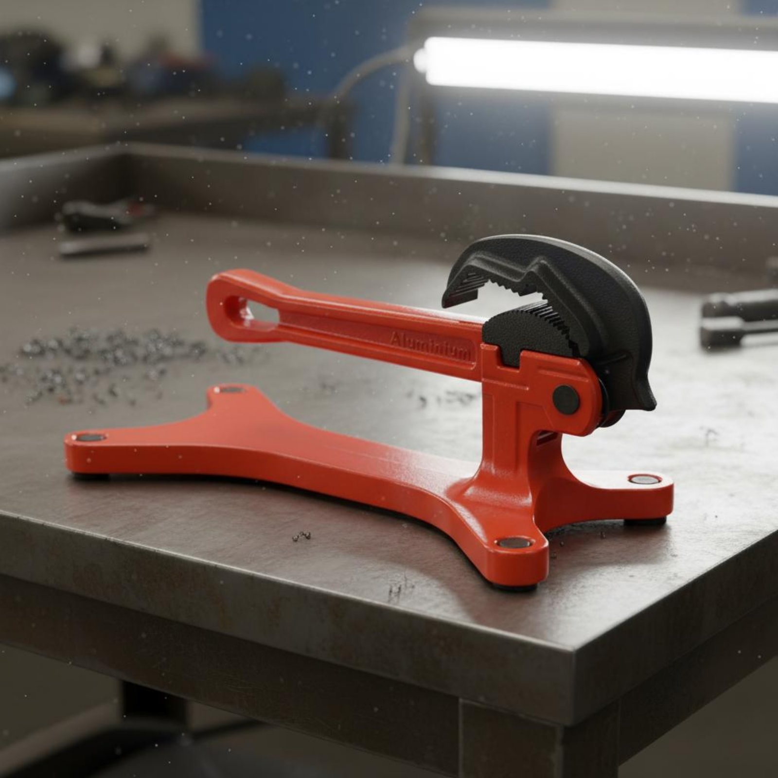 Yoke Pipe Vise Sturdy-Duty Por - Tool Workshop avaliação e preço