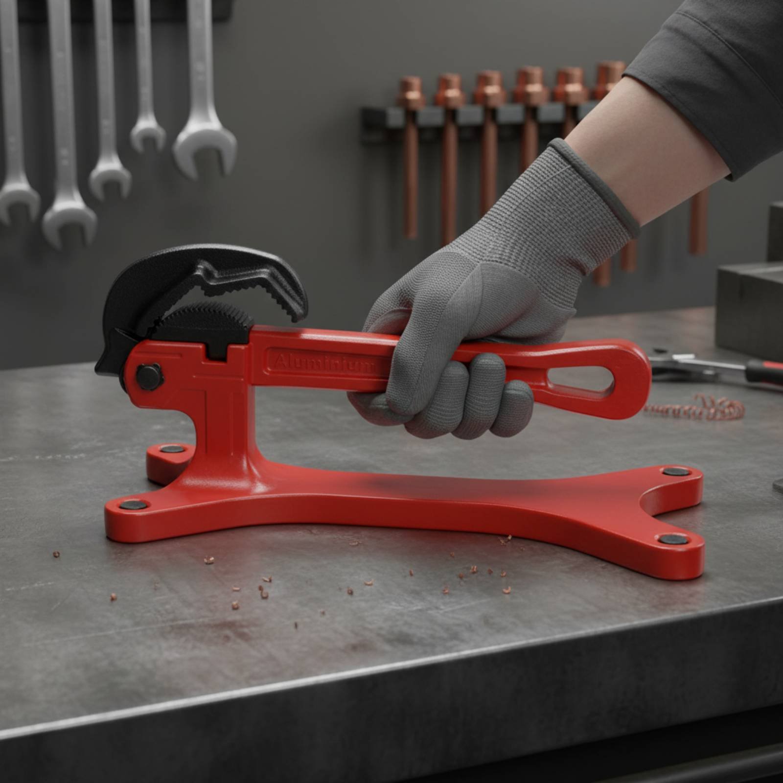 Self-Locking Pipe Wrench Porta - Tool Workshop avaliação e preço