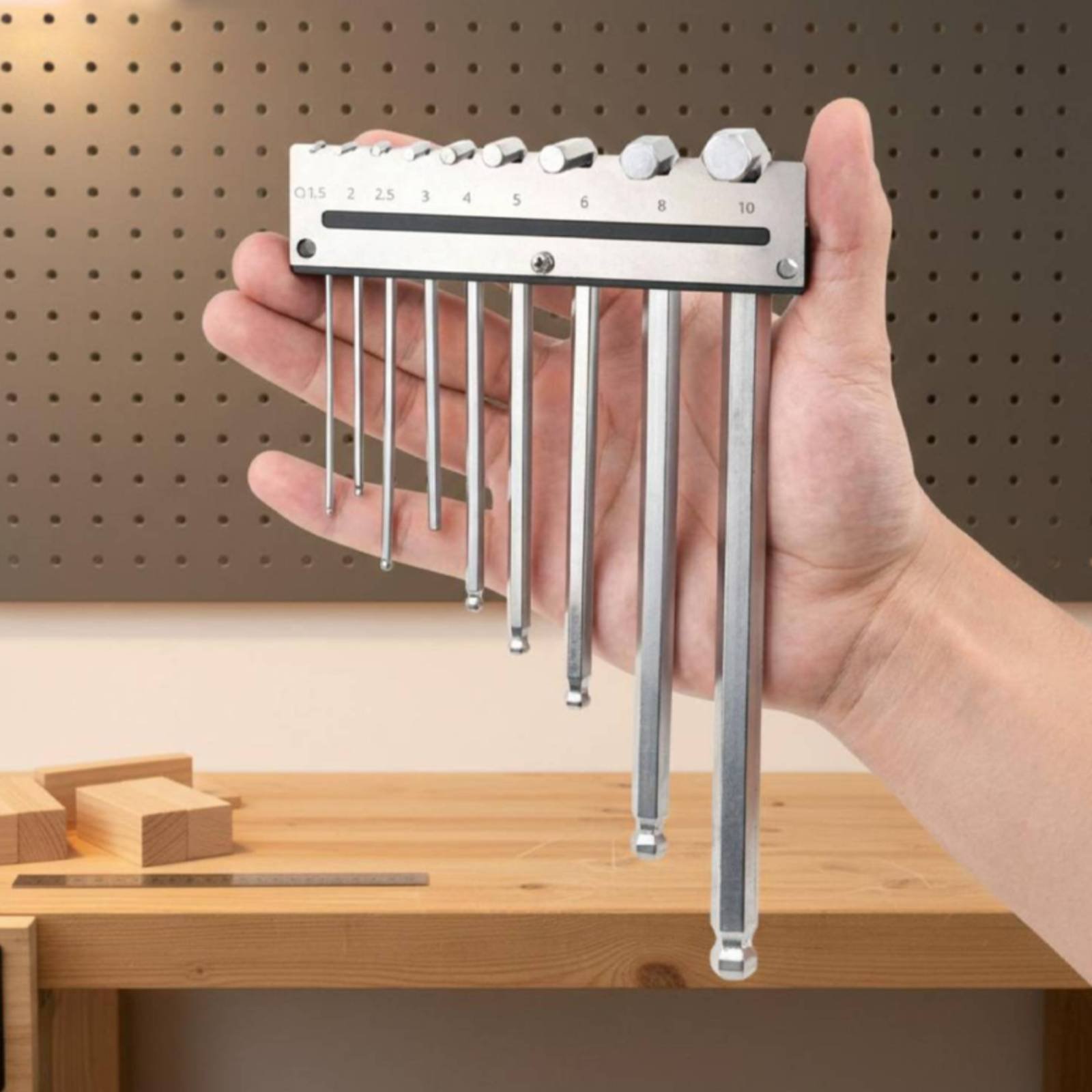 Wall Mounted Hex Key Holder Me - Tool Workshop avaliação e preço