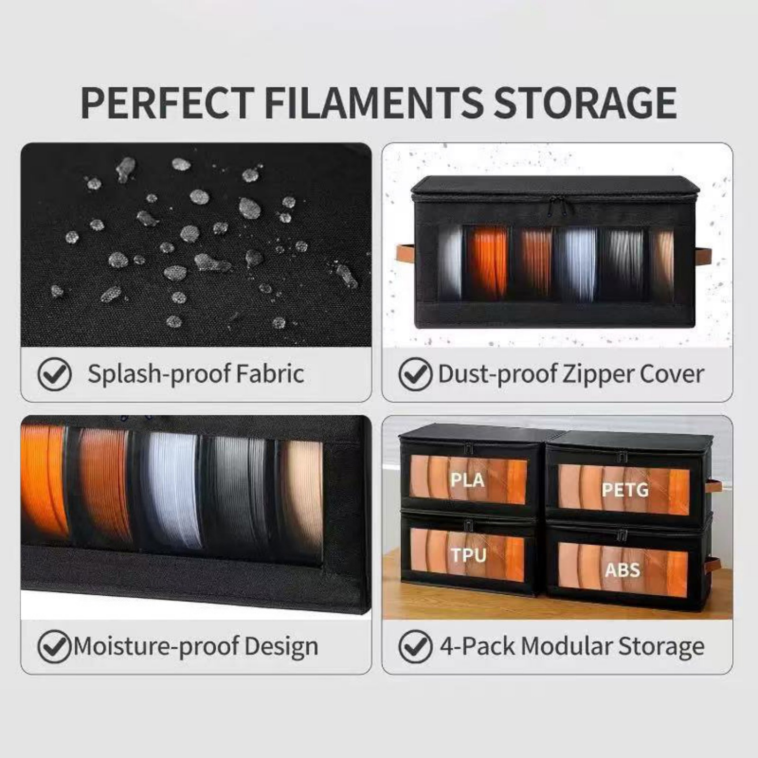 1/2/4pcs 3D Printer Filament S - Workshop Tools Cabinet avaliação e preço
