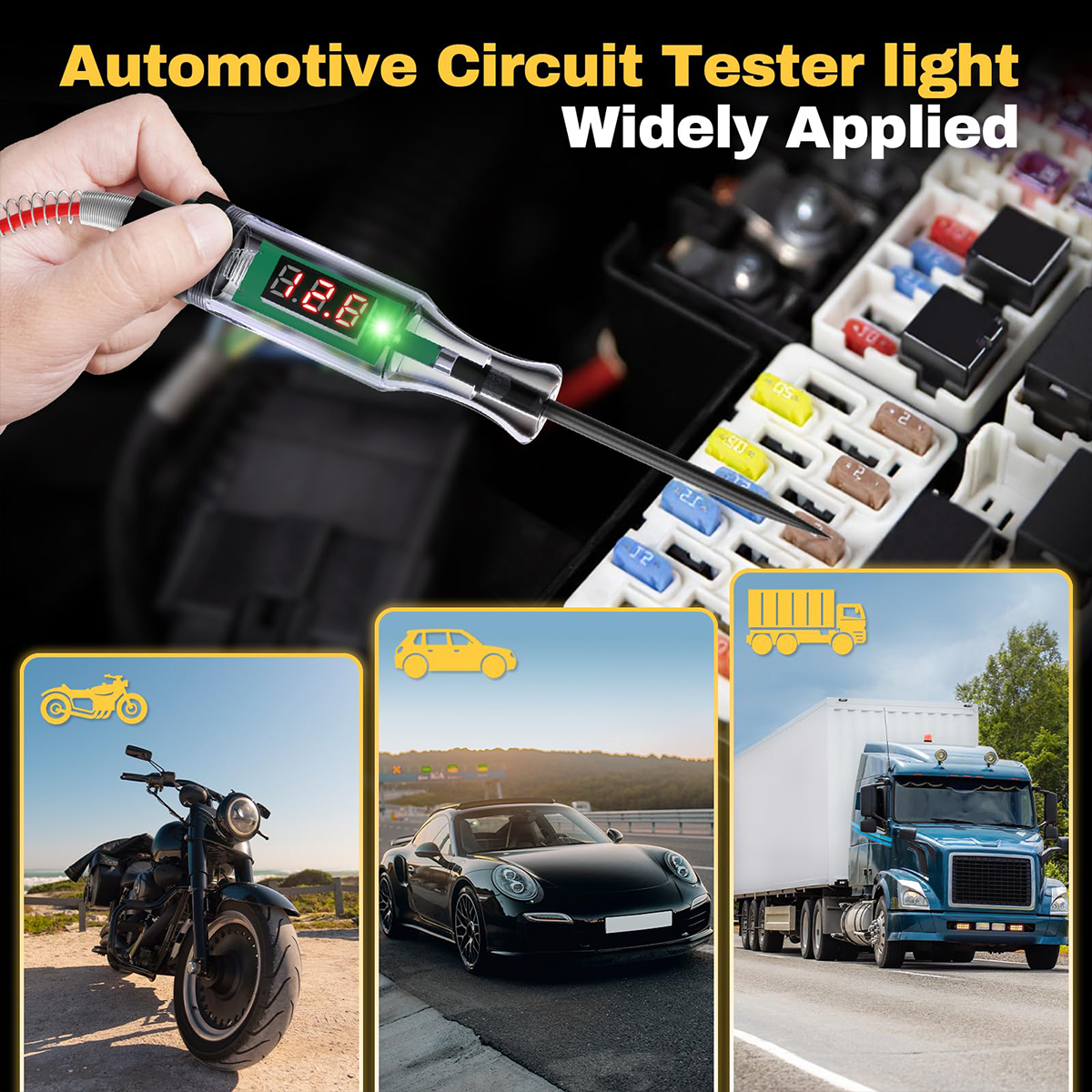 Voltage Circuit Tester Diagnos - Tools For Garage Workshop avaliação e preço