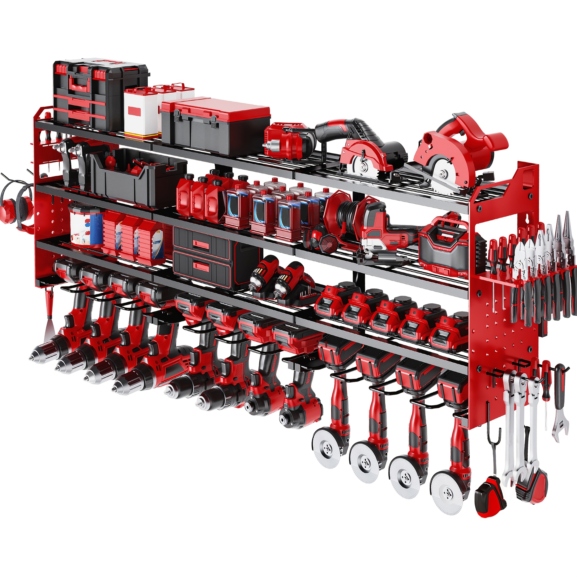 4 Layer Power Tool Organizer W - Workshop Tools Types avaliação e preço