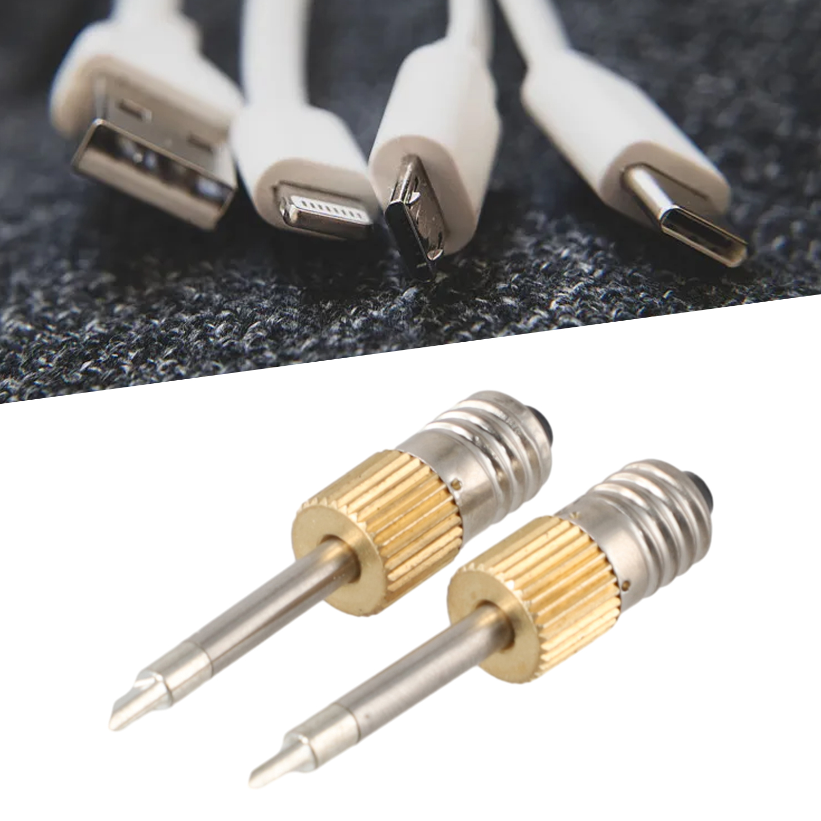 2PCS 50mm E10 Interface Solder - Workshop Tools Types avaliação e preço
