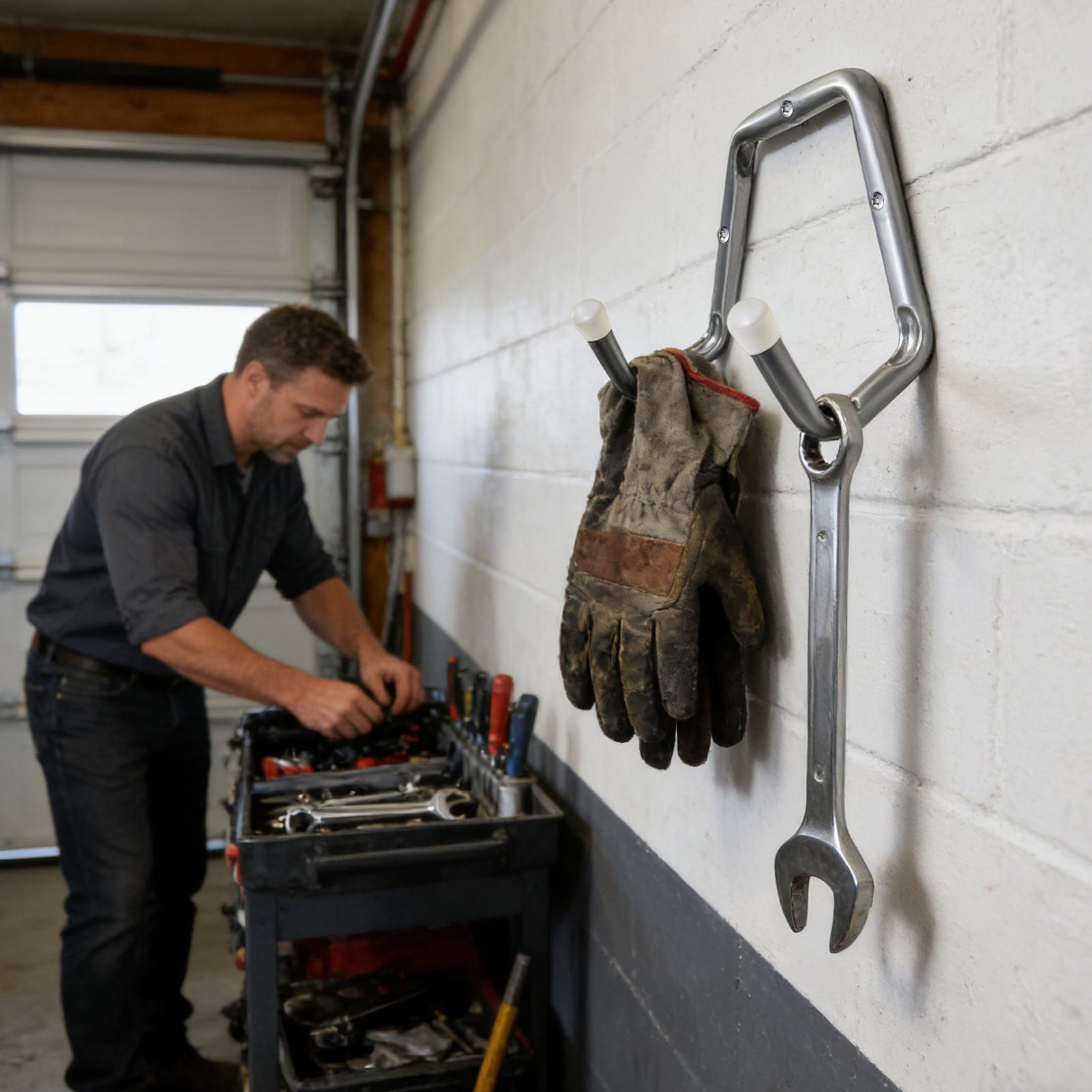 Ladder Hooks Garage Storage Ut - Workshop Tools Types avaliação e preço