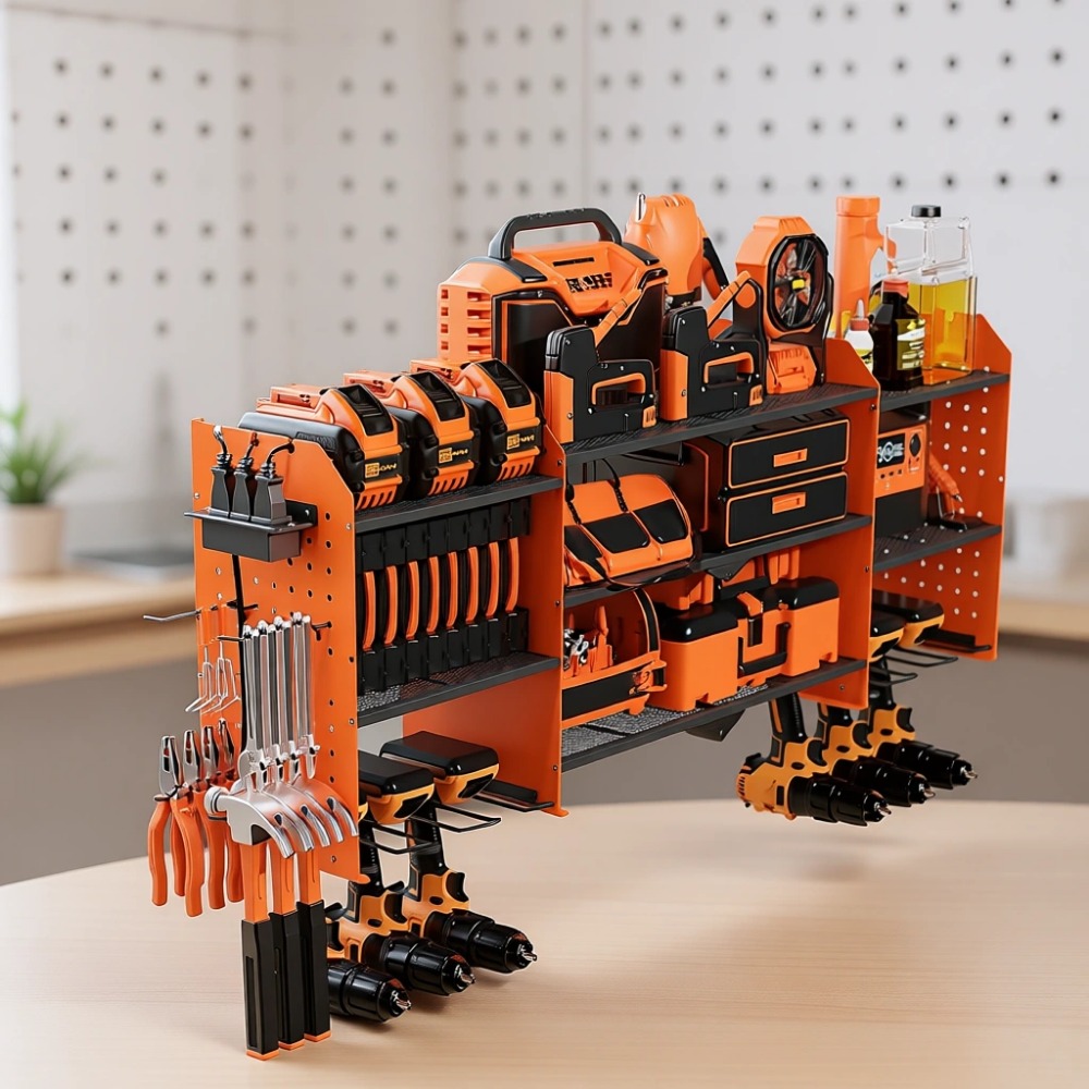 Large Wall Mount Tool Organize - Tools For Garage Workshop avaliação e preço