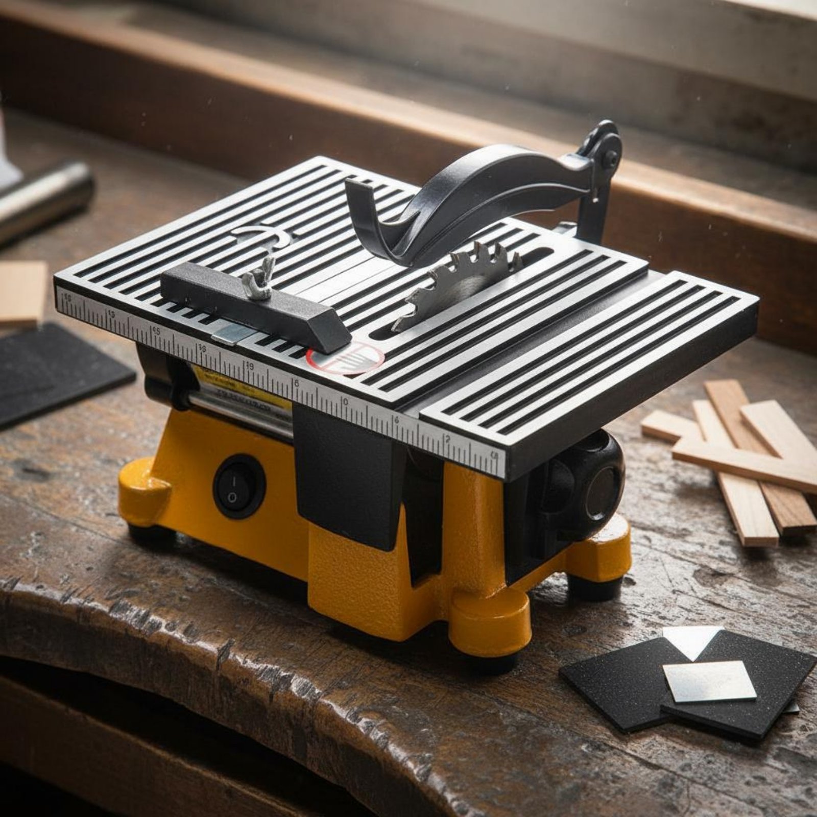 Mini Table Saw Portable Miniat - Tools For Garage Workshop avaliação e preço