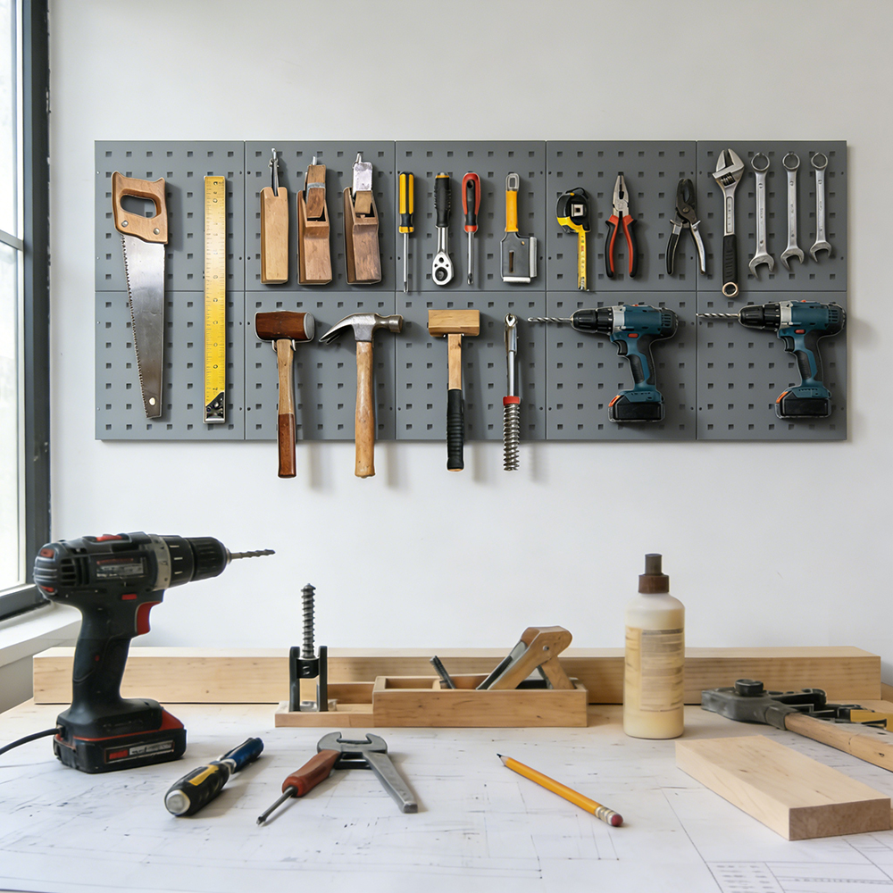 Pegboard 28cm Square | Multi-U - Tools Use In The Workshop avaliação e preço
